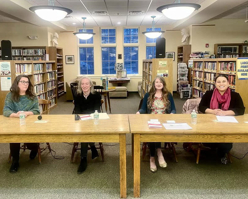 Panel discussion on pet loss and grief support hosted by Friends of Rhinebeck Cemetery at the Starr Library